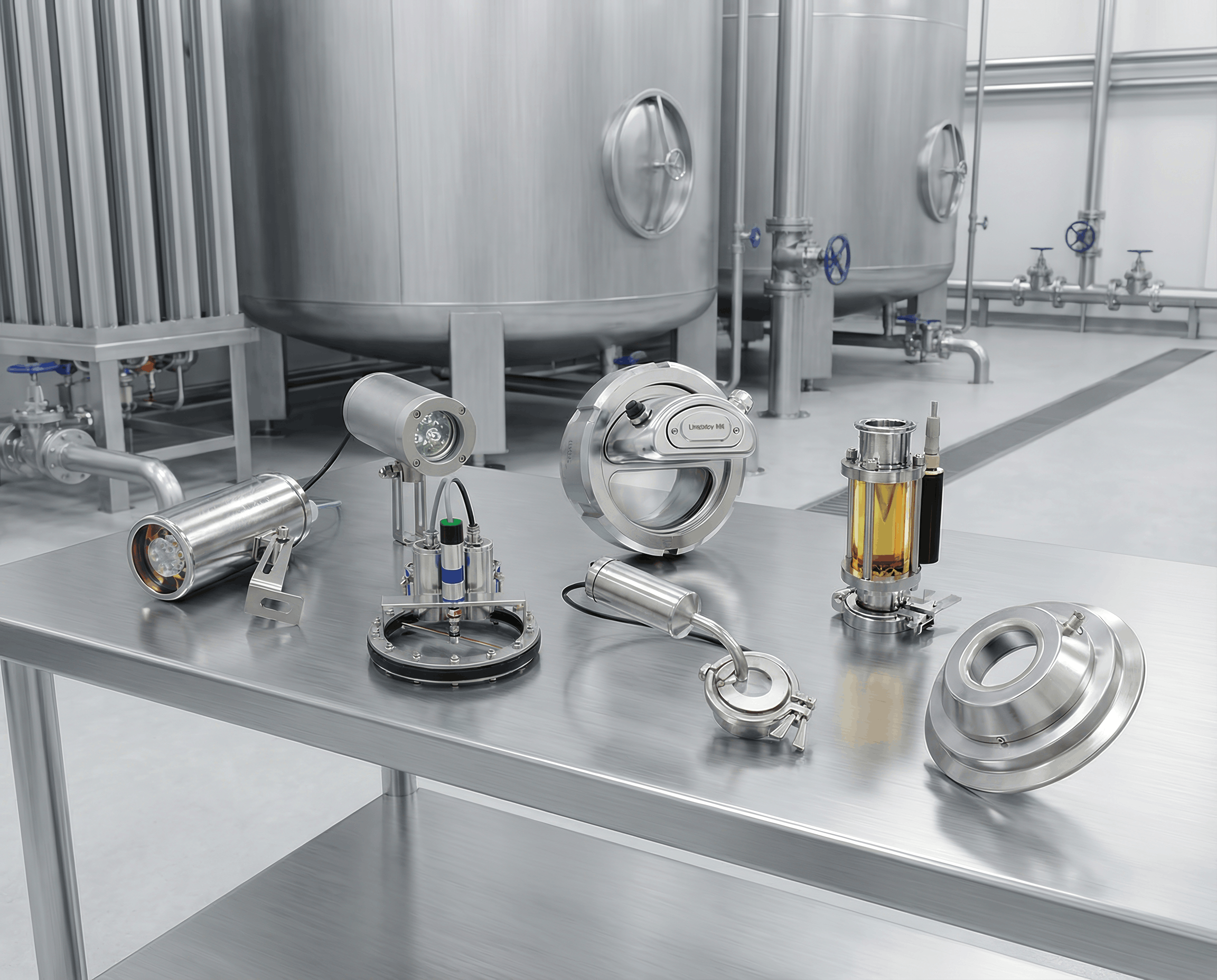 ATEX certified explosion-proof LED vessel luminaire with Ex d flameproof enclosure for Zone 1 hazardous area illumination